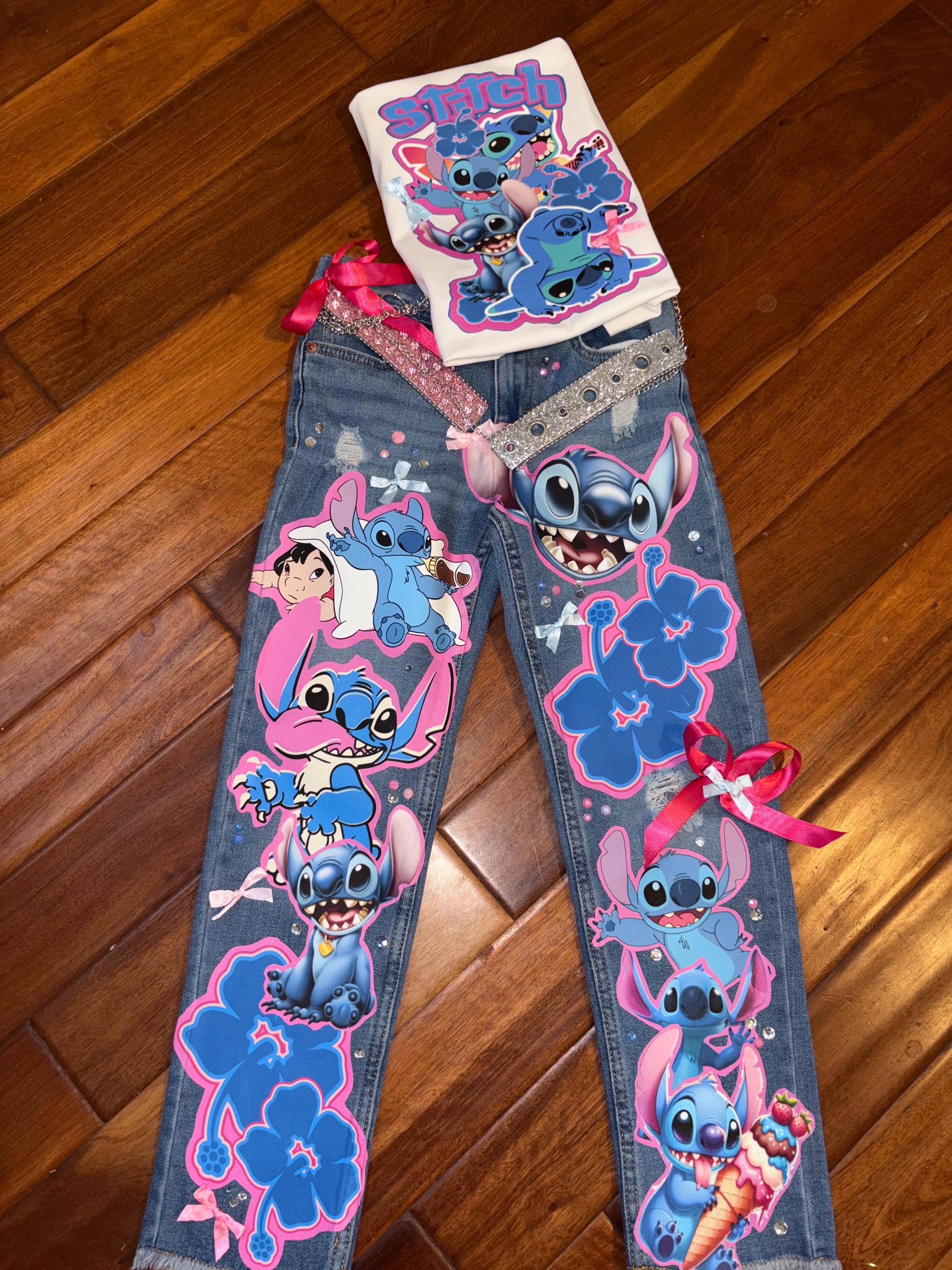Lilo Stitch Pants - Etsy