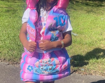 Conjunto de punto acolchado