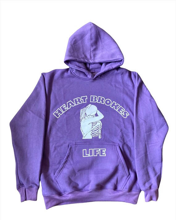 Y2k Vintage HBL Hoodie Purple - Etsy