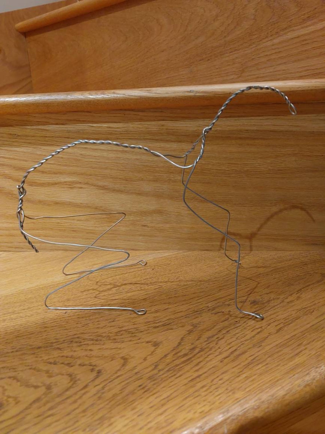 Needle Felt Hare Wire Armature/felting Supplies/aluminium Wire Armature