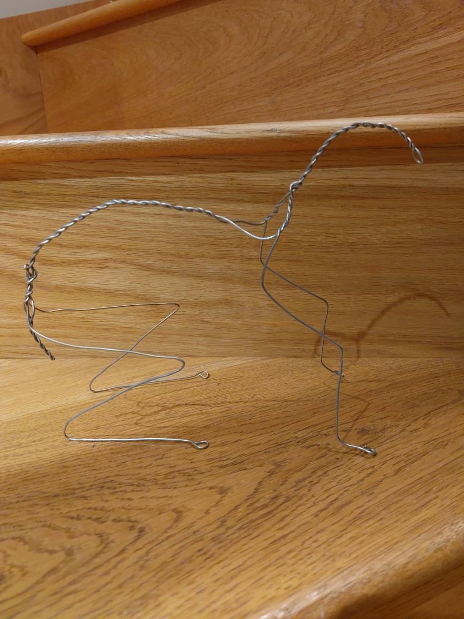 Needle Felt Hare Wire Armature/felting Supplies/aluminium Wire Armature