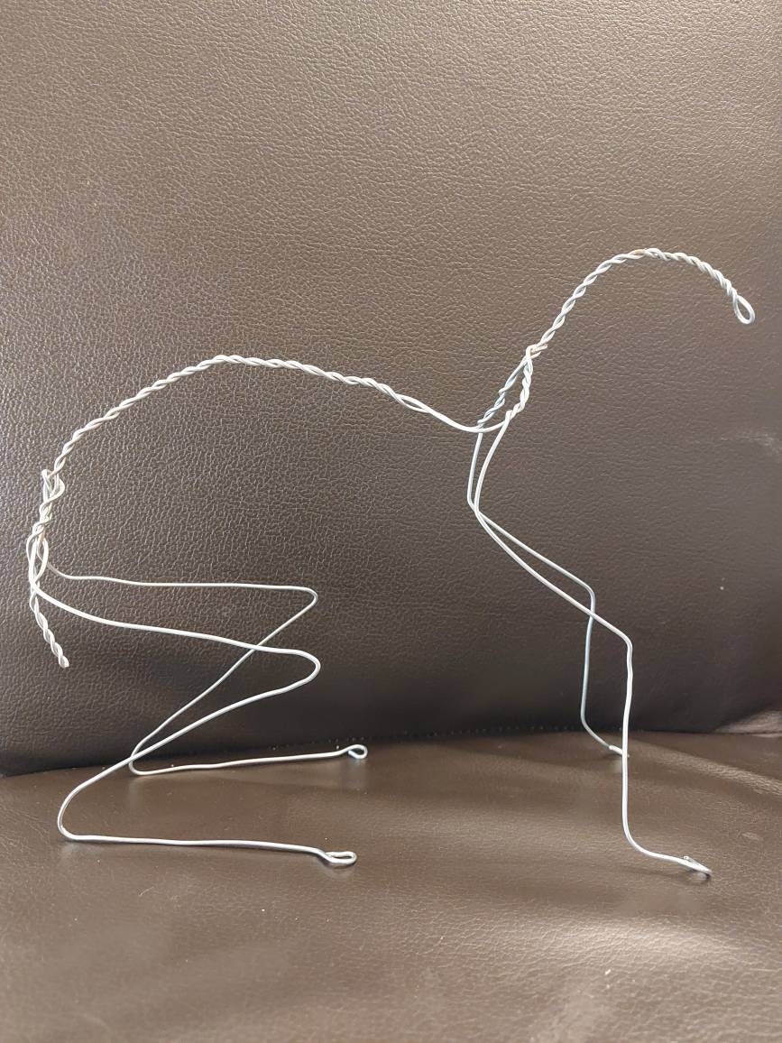 Needle Felt Hare Wire Armature/felting Supplies/aluminium Wire Armature/felting Armatures/make a