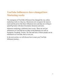 Youtube Influence Example Master Youtube Influence , How to Make Money With Youtube , Social ...