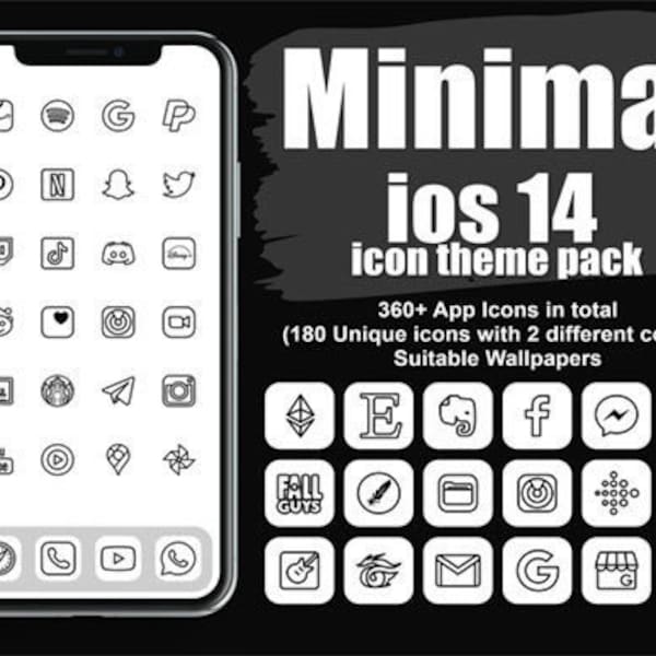 180+ Minimal App Icons IOS 14 , Minimal Pastel Pink - App Covers - IOS 14 Widgets - IOS14 Icon Pack - IOS14 App Covers