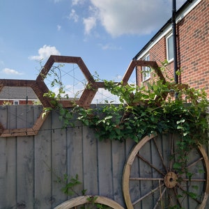Trellis fence topper
