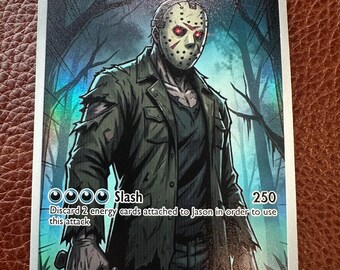 Jason Voorhees Pokémon TCG Custom Card SIR Special Illustration Rare 400 HP
