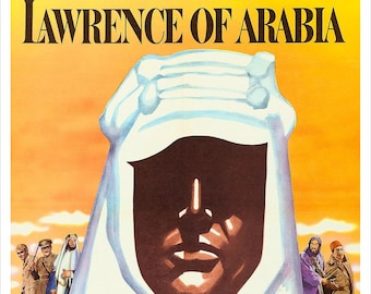 Lawrence d'Arabie - Impression affiche de film - redPlanetGraphics