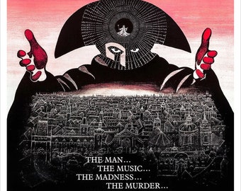 巨大ポスター「アマデウス 」US版 1984年初公開 ロール状態 片面印刷 巨大ポスター「アマデウス 」US版 1984年初公開 ロール状態 片面
