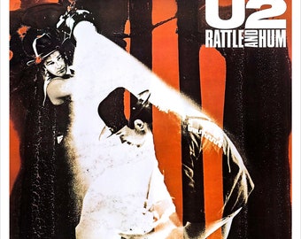 U2 - Rattle and Hum - Affiche du film - redPlanetGraphics