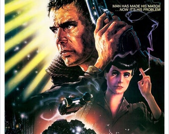 Blade Runner - Movie Poster print - redPlanetGraphics