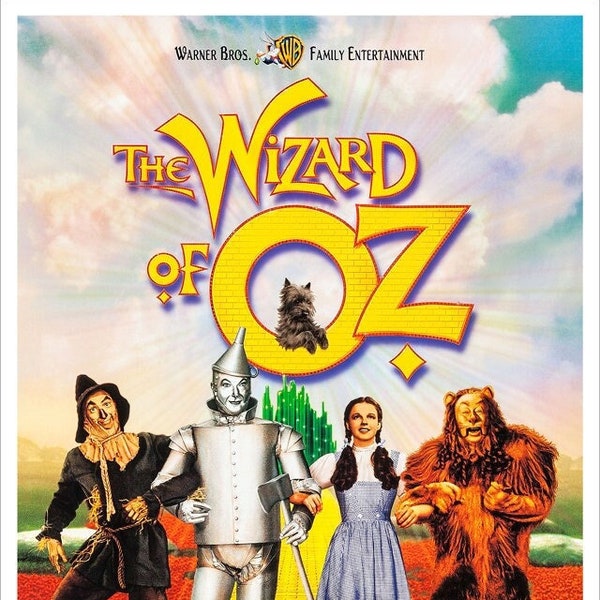 The Wizard of Oz - Movie Poster print - redPlanetGraphics