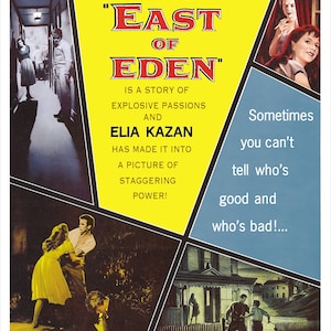 East of Eden - Movie Poster print - redPlanetGraphics