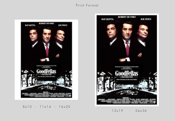 Goodfellas - Movie Poster Print - Redplanetgraphics - Etsy