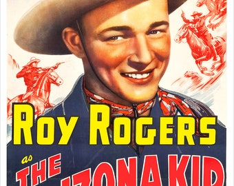 Roy Rogers - The Arizona Kid - Impression d’affiche de film - redPlanetGraphics
