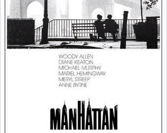 Manhattan - Movie Poster print - redPlanetGraphics