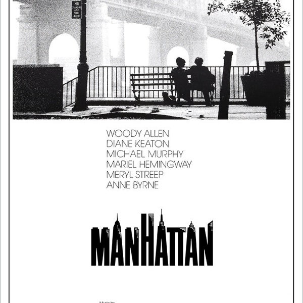 Manhattan - Movie Poster print - redPlanetGraphics