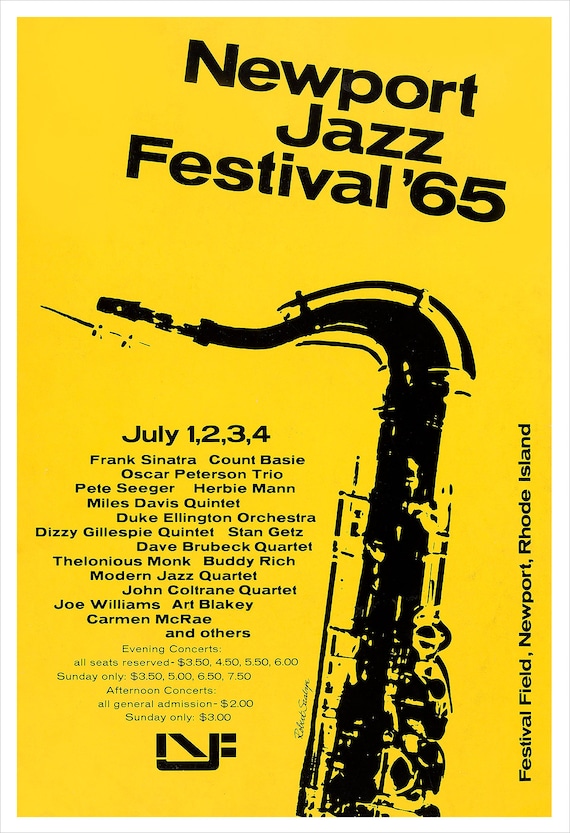 Newport Jazz Festival in 斑尾 チラシ Newport Jazz Festival