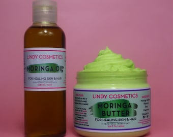 Huile/beurre de MORINGA - Pour une peau et des cheveux sains