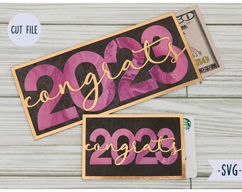 Money/ Cash Envelope Template Svg, Gift Card Holder, Graduation Gift Idea, Present, Graduation Party, Class Of 2023, Handmade Gift, Cut File