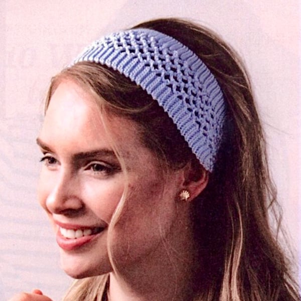 Crochet Headband Pattern: Easy Hair Accessory (PDF Pattern)