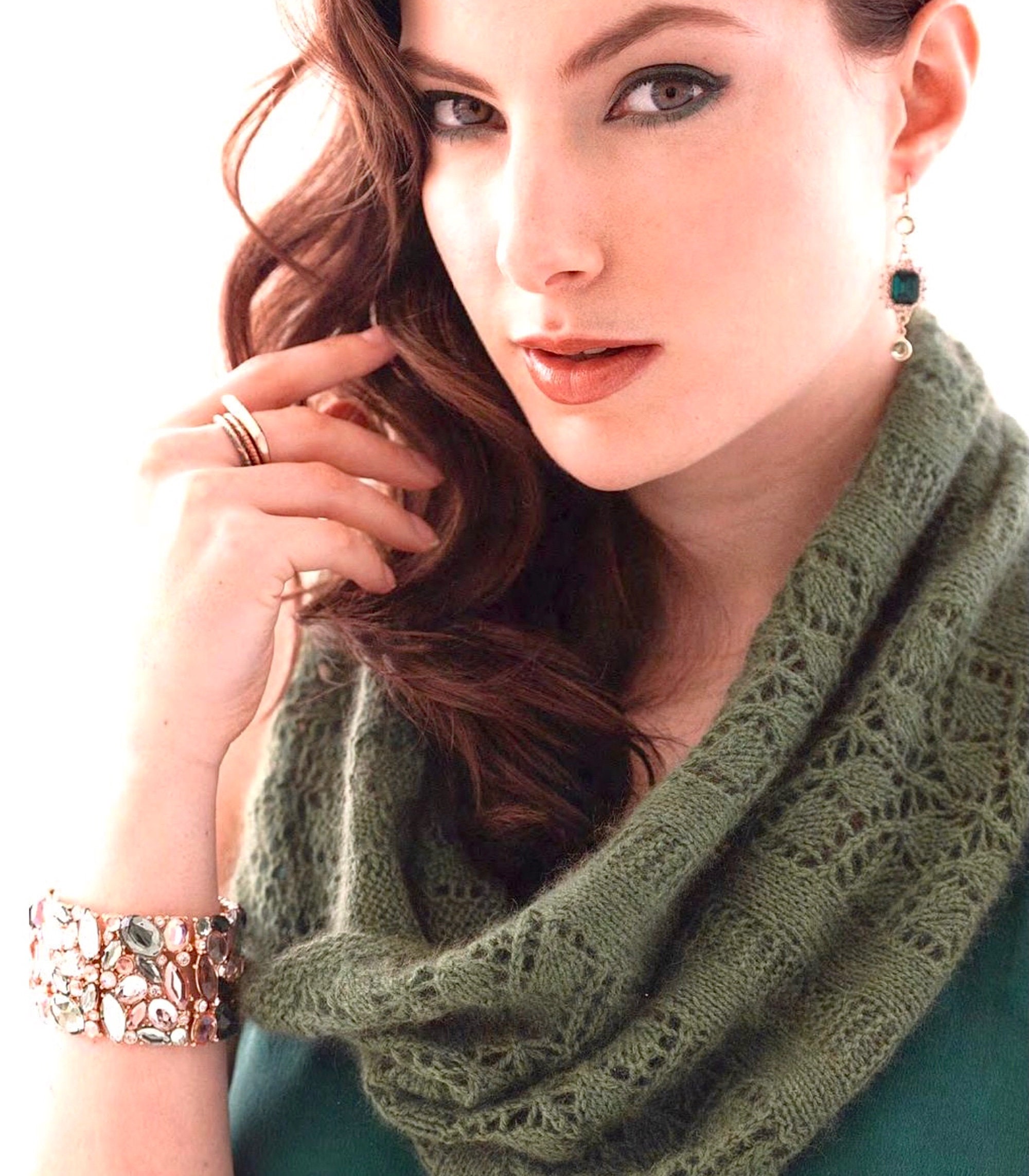 Neck Warmer KNITTING PATTERN Easy Knit Sideways Cowl Knit Etsy