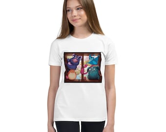 T-Shirt: Fantasy Visitors (Youth Short Sleeve T-Shirt)