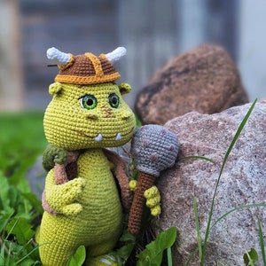 CROCHET Dragon PATTERN, Crochet Animal Pattern, Amigurumi pattern Dragon, Dragon English pattern pdf