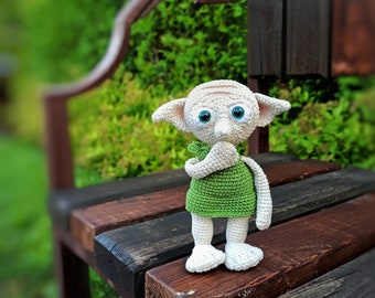 Crochet Pattern Elf, pattern amigurumi PDF, English pattern halloween