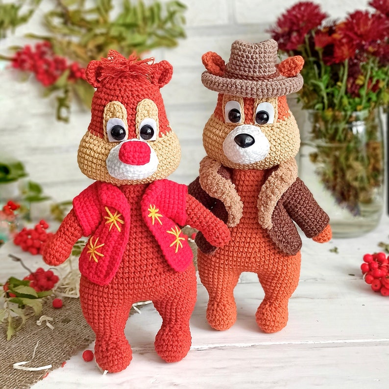 SET 5in1 CROCHET PATTERNS Animals amigurumi Pattern in Etsy