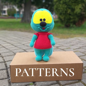 Crochet pattern Fly, amigurumi pattern happy fly, pattern insects, pattern in English pdf