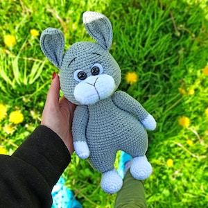 Crochet Pattern rabbit, easter crochet pattern, Amigurumi pattern in English
