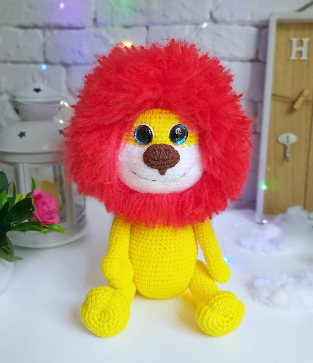 Crochet Pattern LION, Amigurumi Pattern Pdf Tutorial in English - Etsy