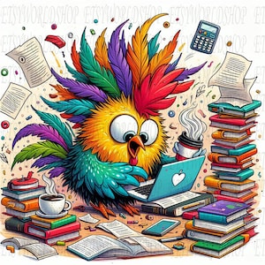 Crazy Chicken Png | Sublimation Design | Funny Chickens | Chicken Png | Farm Chicken png | Sublimation Png | Digital Download