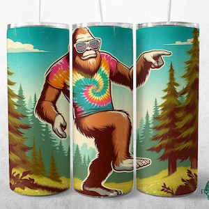 Bigfoot PNG Sublimation – Funny Yeti Clipart