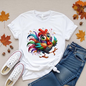 Cute Chicken Png | Chicken PNG Funny | Cute Chicken Sublimation Design | Instant Download