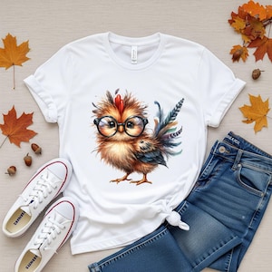 Crazy Huhn Png Sublimationsdesign, Download PNG Instant NUR DIGITAL