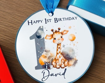 Personalised First Birthday Ornament|  Personalised Ornament| First Birthday Keepsake| First Birthday Gift