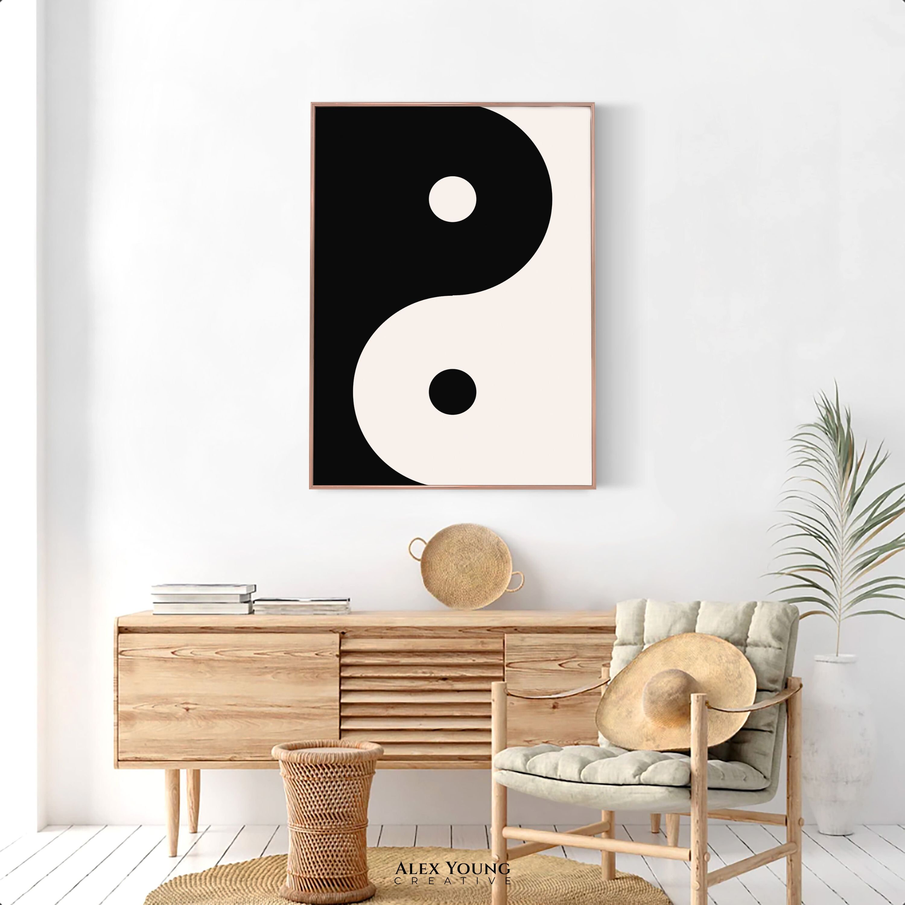 yin yang retro