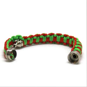 Stealth Paracord Bracelet Pipe with Metal Bowl – Assorted Colors