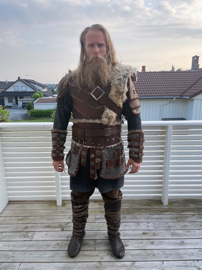 Viking Larp Costume Cosplay Leather Armor for LARP and Etsy