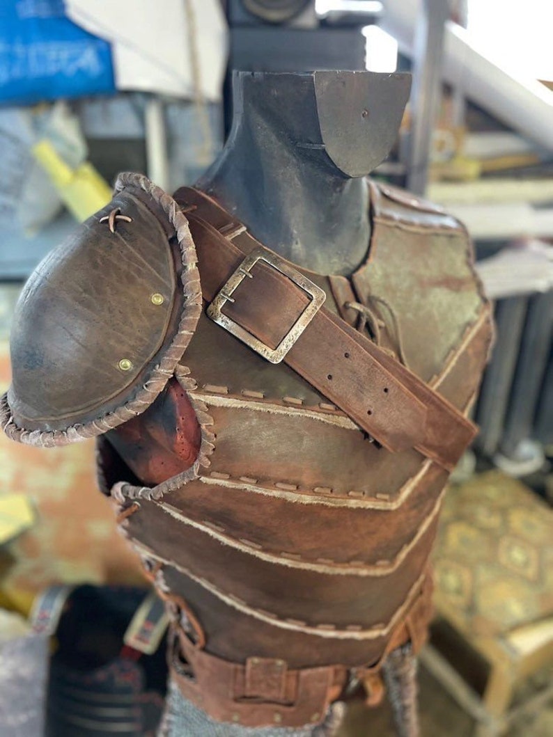 Viking Larp Costume Cosplay Leather Armor for LARP and Etsy