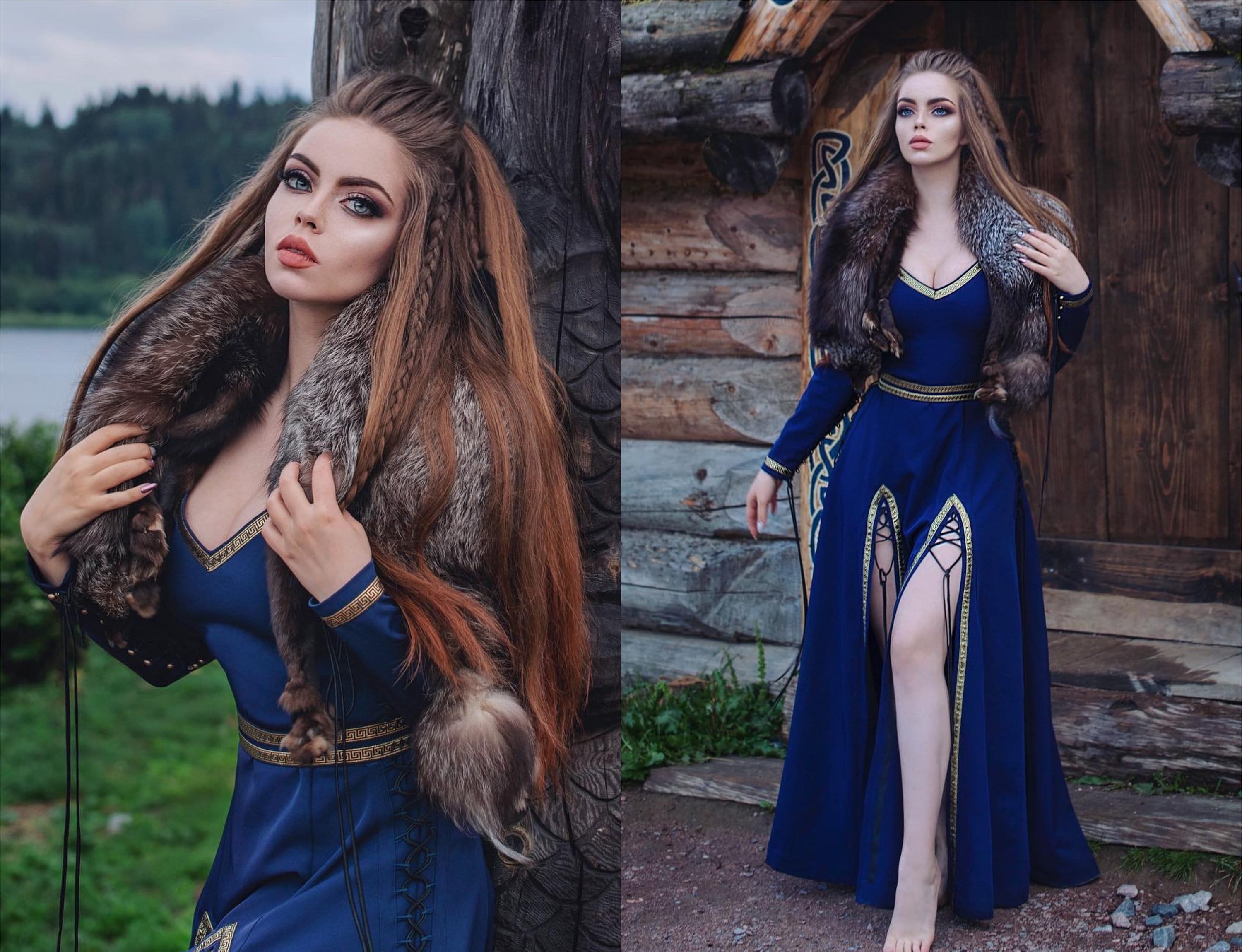 Vestidos vikingos mujer hotsell
