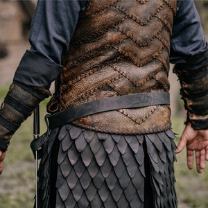 Ragnarson viking bracers Larp leather bracers larp armor larp accessories berserker armor dnd costume fantasy cosplay image 8
