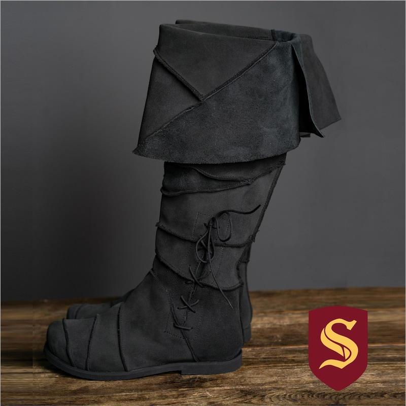 Medieval Rangers Boot Medieval Knight Boots - Etsy