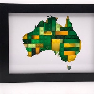 Lego country maps