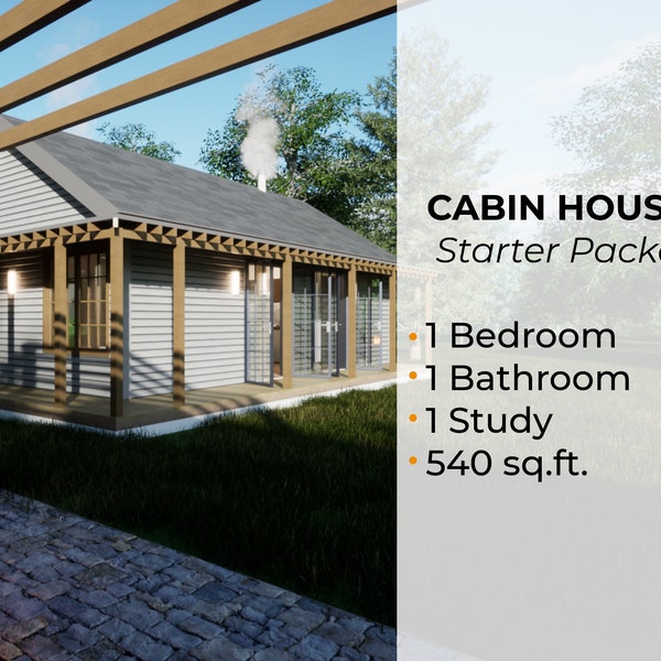 Tiny House Plans Cabin - Etsy