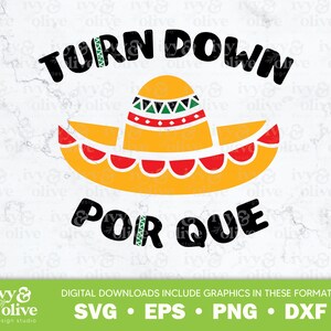 Zet Por Que | 084 | Digitaal bestand downloaden | SVG EPS PNG dxf | Cinco De Mayo Fiesta Overhemd | Partij Svg