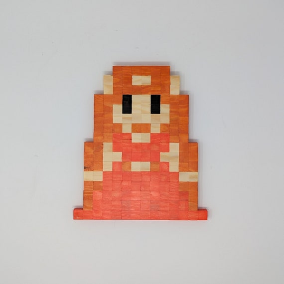 Wooden Pixel Zelda - Etsy