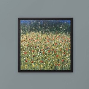 Deaf artist Sue Trickey&#39;s Plock Court Meadow