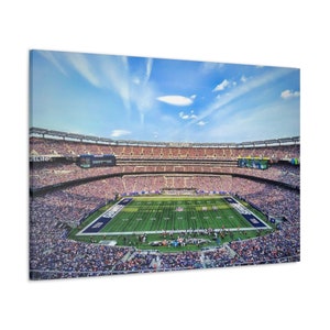 Giants Stadium Printed Canvas Gallery Wrap, Canvas Ready to Hang, NY Giants Stadium